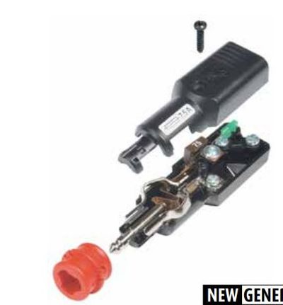 CIGARETTE LIGHTER CABLE WITH DC21 CONNECTOR 2m