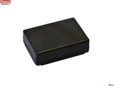 PLASTIC ENCLOSURE 72x50x22mm musta