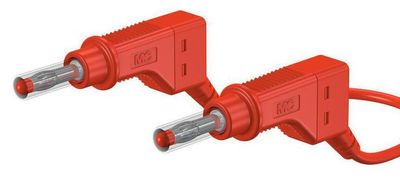 4mm SAFETY TEST LEAD RED 1m