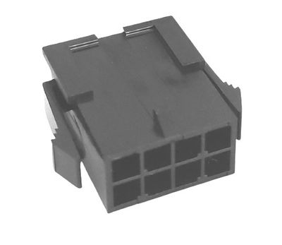 3,0mm 8pole male wire panel mount UL 94V-0