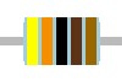 METAL FILM RESISTOR 0,6W: 4,3kohm