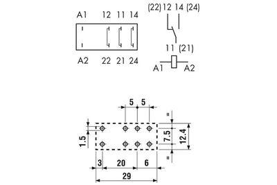 PCB RELAY SPDT 16A 18VDC