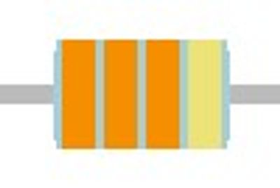 CARBON FILM RESISTOR 2W: 33kohm