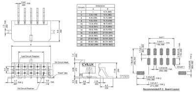 3,0mm 6pole smd male horizontal Sn UL 94V-0 Nylon 6T