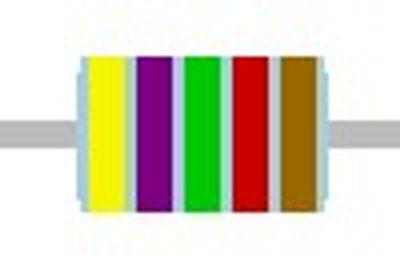 METAL FILM RESISTOR 0,6W: 47,5kohm