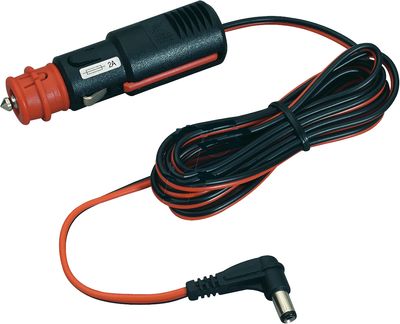 CIGARETTE LIGHTER CABLE WITH DC21 CONNECTOR 2m