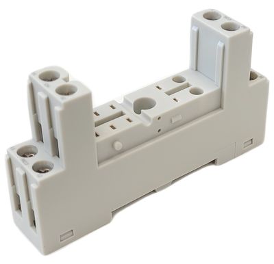 DINRail Socket GZS80 - screw terminals (8-pin)