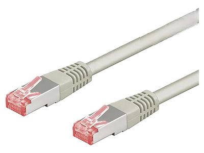 CAT6 PATCH CABLE SHIELDED S/FTP 30m grey