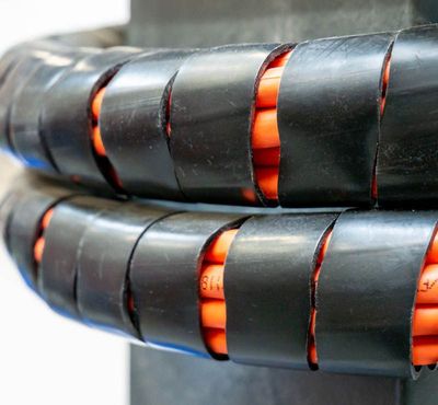 BLACK PLASTIC SPIRAL 4-50mm 10m