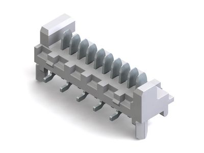 1.27mm Flat Cable conn 12pole smd male h6,4mm w peg t&r 1.27mm Flat Cable conn 12pole smd male h6,4mm w peg t&r