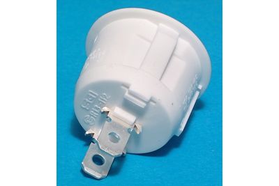 ROCKER SWITCH ROUND 1-POLE ON/OFF 10A 250VAC white