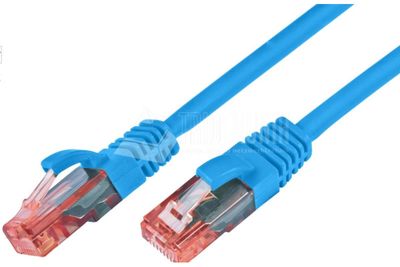 CAT6 PATCH CABLE U/UTP 3m blue