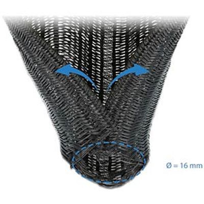 Self-closing protective sleeve 2m x 16mm