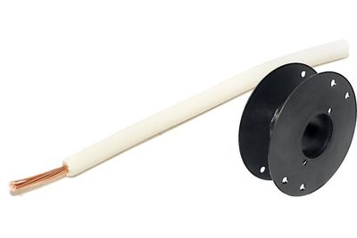 EQUIPMENT WIRE 0,50mm2 WHITE 100m roll EQUIPMENT WIRE 0,50mm2 WHITE 100m roll