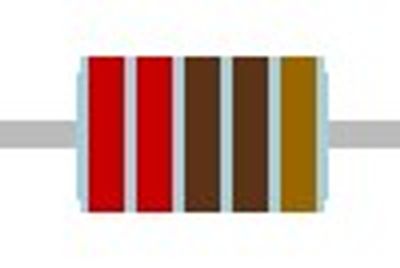 METAL FILM RESISTOR 0,6W: 2,21kohm