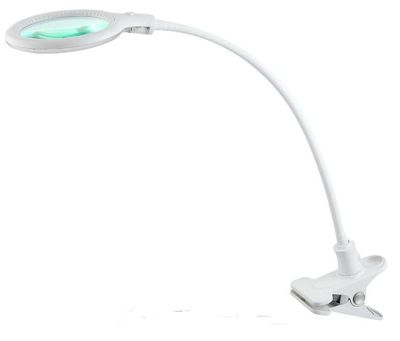 Airam Loop Clip 3D TABLE-TOP MAGNIFIER LAMP
