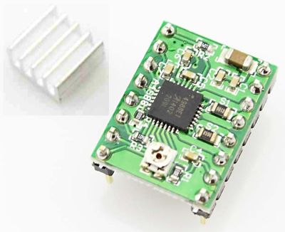 STEPPER MOTOR CONTROLLER 1.2A 8-35VDC (A4988)
