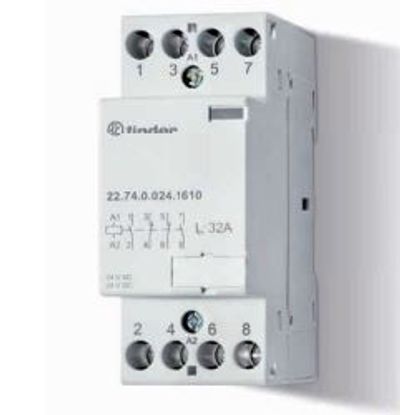 CONTACTOR DIN-RAIL MOUNT 4NO 24VAC / 32A
