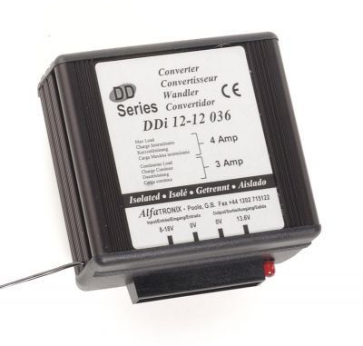 DC/DC CONVERTER 8,5-15,5VDC/13,6V