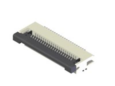 FFC 0,5mm 10pole smd ZIF tube