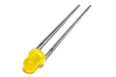 LED 3mm YELLOW 12mcd 40deg LED 3mm YELLOW 12mcd 40deg