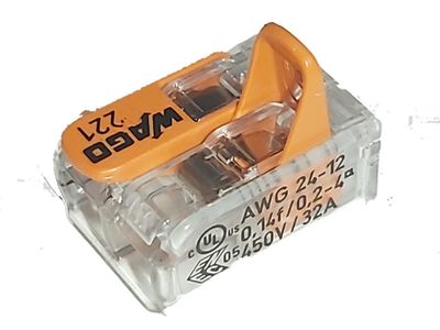 SPLICE TERMINAL BLOCK 2x 32A 400V 0,2-4mm2