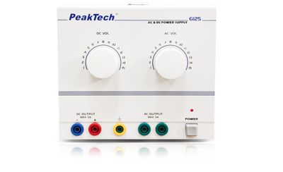 PeakTech AC/DC POWER SUPPLY 1-15V/5A