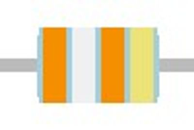 METAL OXIDE FILM RESISTOR 1W: 39kohm