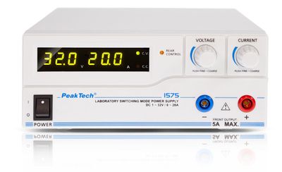 PeakTech 1575 SMPS DC 1CH 1-32V 20A +USBprog
