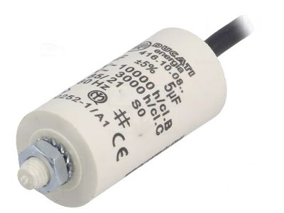 MOTOR RUN CAPACITOR 5µF