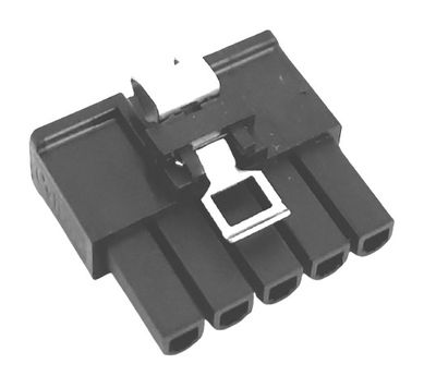 3,0mm 5pole female wire metal latch UL 94V-0