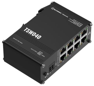 Teltonika POE+ ETHERNET SWITCH 8x10/100MB