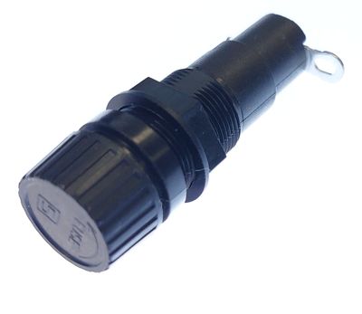 FUSE HOLDER PANEL MOUNT 6,3X32mm