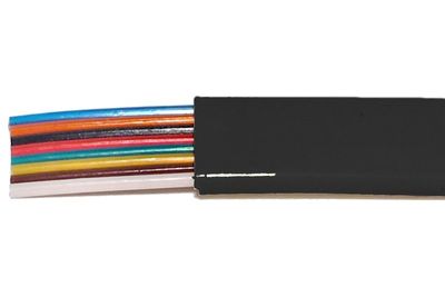 MODULAR CABLE 8-POLE BLACK