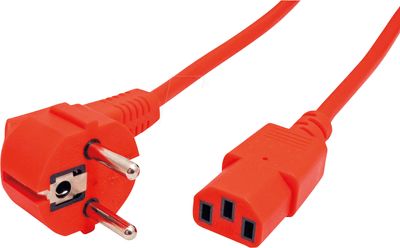 POWER CORD RED 1,8m