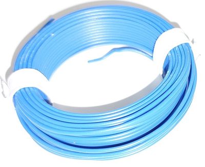 EQUIPMENT WIRE Ø0,5mm BLUE 10m