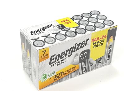 24 pcs ALKALINE BATTERY 1,5V AAA SIZE