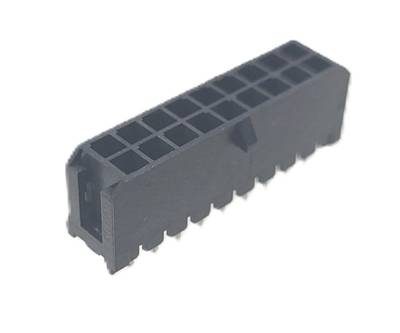 3,0mm 18pole male vertical tin UL 94V-0