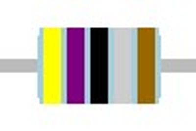 METAL FILM RESISTOR 0,6W: 4,7ohm