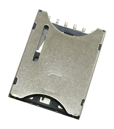 Nano SIM Card Socket Push-Pull