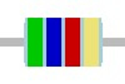 METAL OXIDE FILM RESISTOR 1W: 5,6kohm