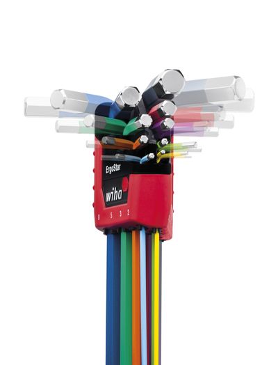 Wiha L-key set in ErgoStar holder