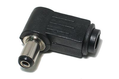 DC CONNECTOR ANGLE 2,1/5,5mm DC CONNECTOR ANGLE 2,1/5,5mm