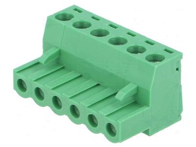 PLUGABLE TERMINAL BLOCK 6X R5,08