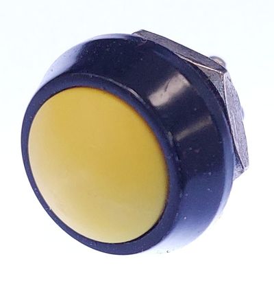 Closing push button switch IP65 2A 36V yellow