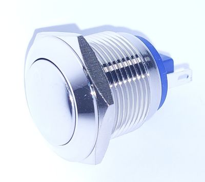 Closing vandal-proof push-button switch 2A 36VDC (ON)/OFF IP65