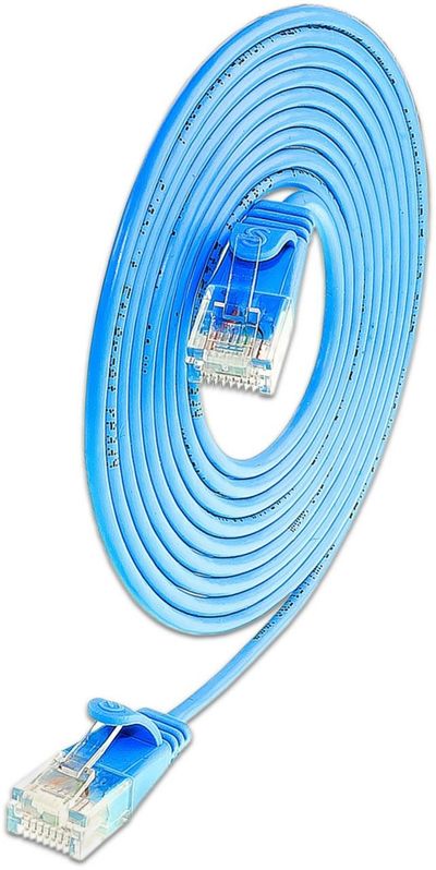 CAT6 LIGHTPATCH U/UTP 5m blue