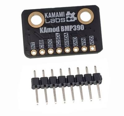 High-precision BMP390 pressure and temperature sensor board with SPI and I2C interfaces High-precision BMP390 pressure and temperature sensor board with SPI and I2C interfaces