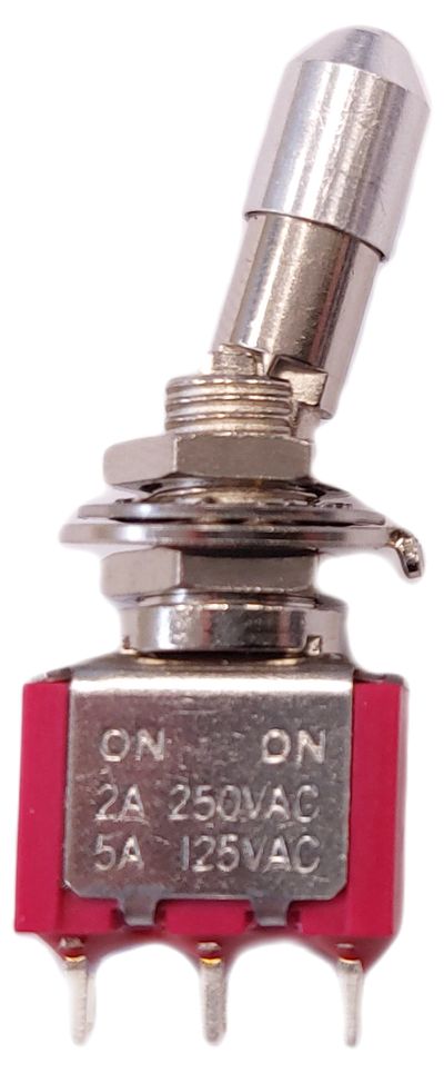 1-POLE SMALL SAFETY TOGGLE SWITCH ON/ON