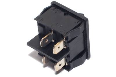 Rocker switch 2-pole ON/OFF 6A 250VAC Rocker switch 2-pole ON/OFF 6A 250VAC